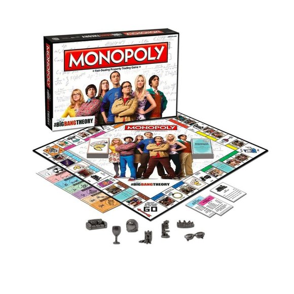 Monopoly The Big Bang Theory Version Board Game - Picture 2 of 7